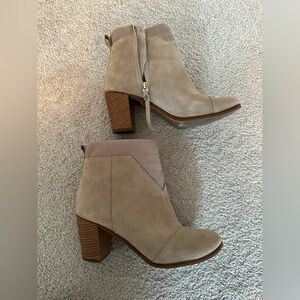 TOMs Booties (heels)